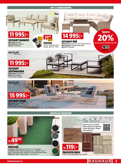 Bauhaus reklamblad i vecka 16 sida 3