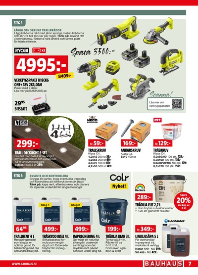 Bauhaus reklamblad i vecka 16 sida 7