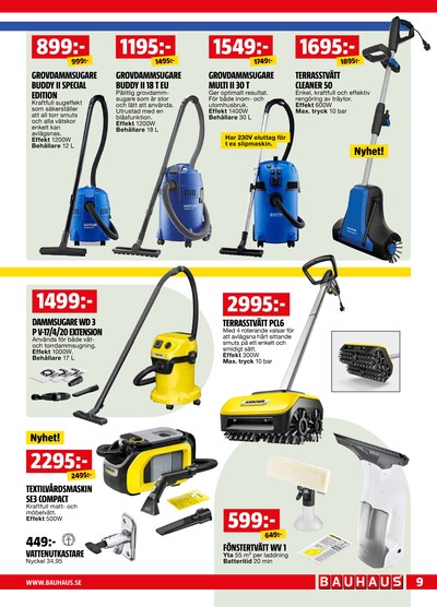 Bauhaus reklamblad i vecka 16 sida 9