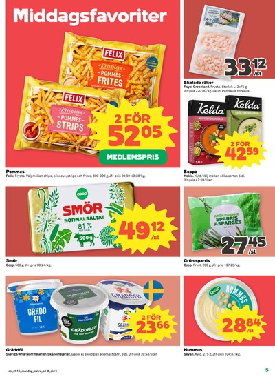 Coop reklamblad i vecka 16 sida 5