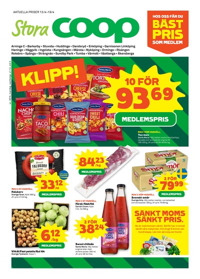 Stora Coop reklamblad i vecka 16 sida 3