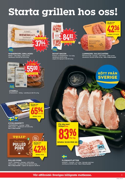 WILLY:S reklamblad i vecka 16 sida 3