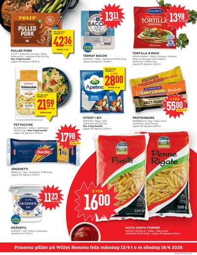 WILLY:S hemma reklamblad i vecka 16 sida 3