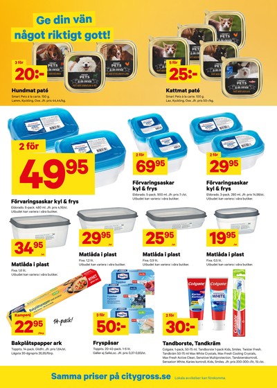 City Gross reklamblad i vecka 16 sida 8