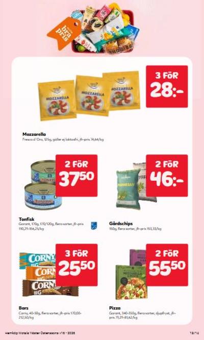 Östenssons reklamblad i vecka 16 sida 13