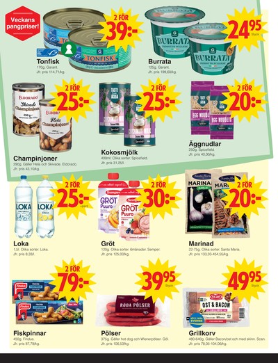 Matöppet reklamblad i vecka 16 sida 2