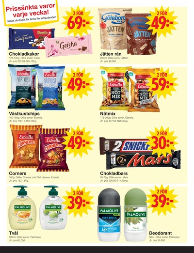 Matöppet reklamblad i vecka 16 sida 3