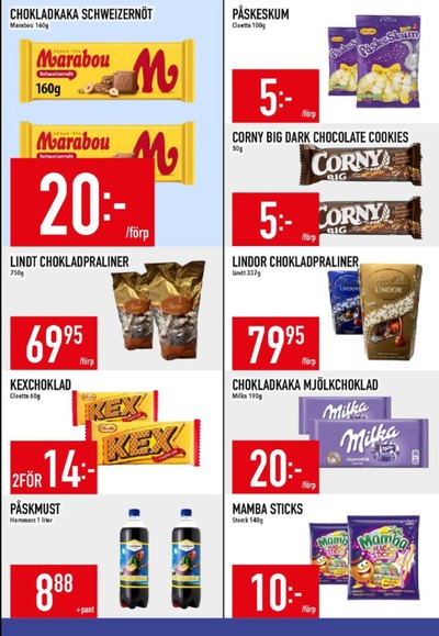 MatDax reklamblad i vecka 16 sida 14