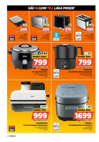 Power reklamblad i vecka 16 sida 28