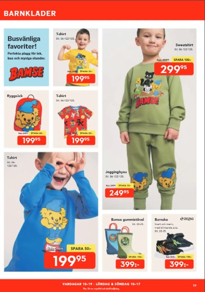 Bo Ohlsson reklamblad i vecka 16 sida 19