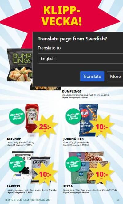 Tempo reklamblad i vecka 16 sida 3