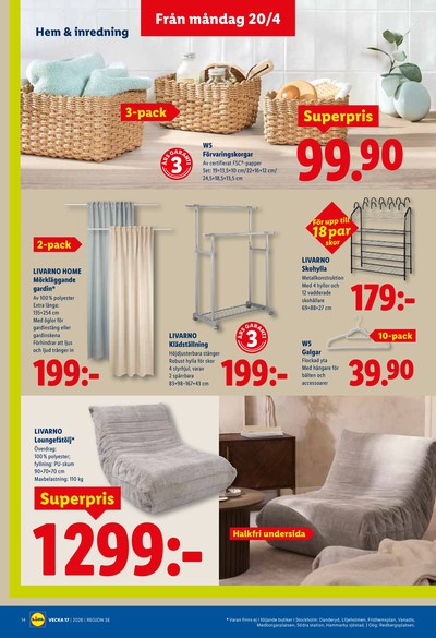 Lidl reklamblad i vecka 17 sida 16