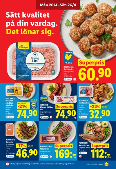 Lidl reklamblad i vecka 17 sida 3