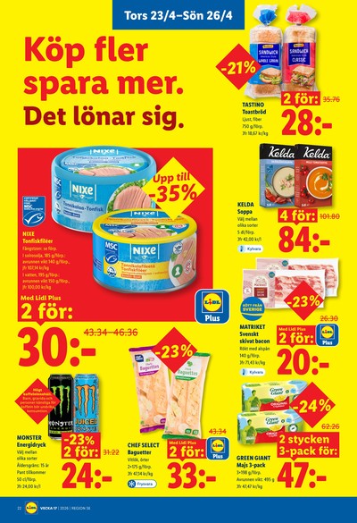 Lidl reklamblad i vecka 17 sida 26