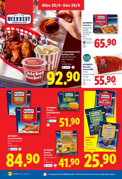 Lidl reklamblad i vecka 17 sida 8