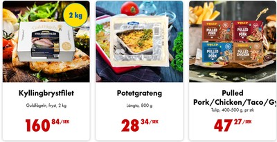 Nordby Supermarket reklamblad i vecka 17 sida 1