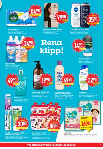 WILLY:S reklamblad i vecka 17 sida 11