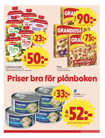 ICA Nära reklamblad i vecka 17 sida 5