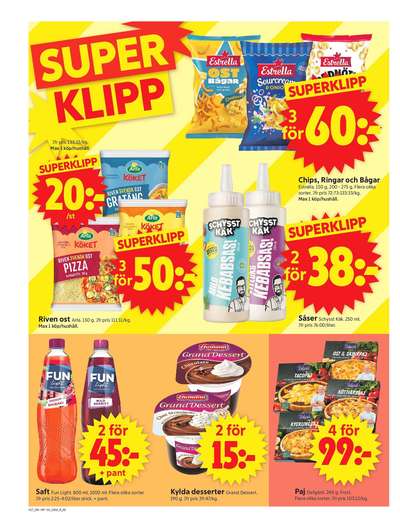 ICA Supermarket reklamblad i vecka 17 sida 2
