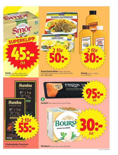 ICA Supermarket reklamblad i vecka 17 sida 11