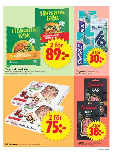 ICA Supermarket reklamblad i vecka 17 sida 13