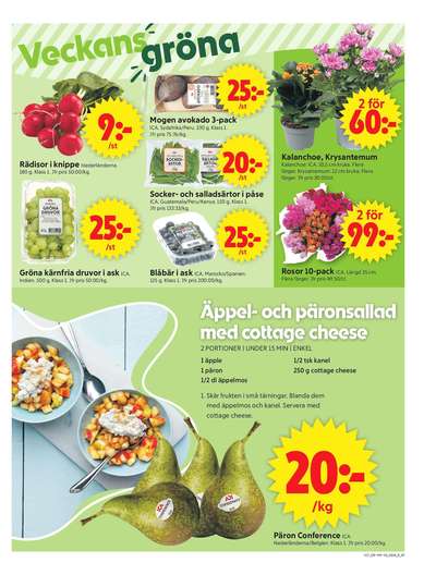 ICA Supermarket reklamblad i vecka 17 sida 9