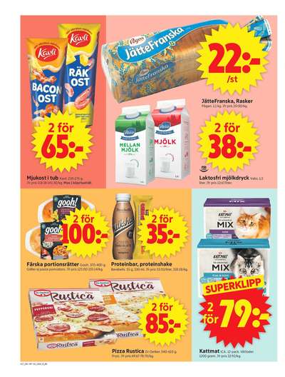 ICA Supermarket reklamblad i vecka 17 sida 10