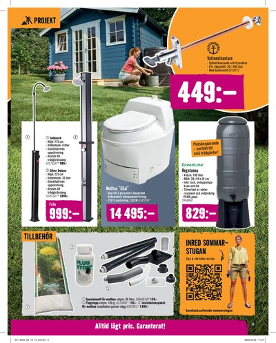 Hornbach reklamblad i vecka 17 sida 15