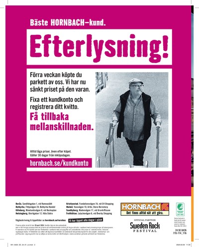 Hornbach reklamblad i vecka 17 sida 24