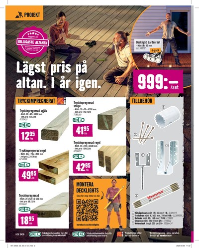 Hornbach reklamblad i vecka 17 sida 6