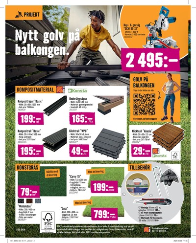 Hornbach reklamblad i vecka 17 sida 10