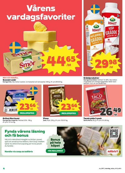 Coop reklamblad i vecka 17 sida 4