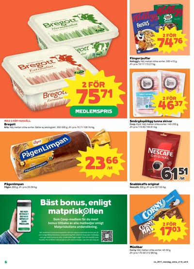 Coop reklamblad i vecka 17 sida 6