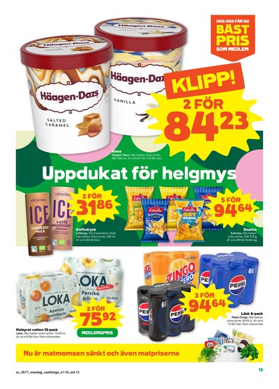 Stora Coop reklamblad i vecka 17 sida 13