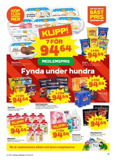 Stora Coop reklamblad i vecka 17 sida 15