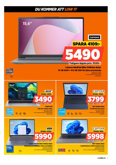 Power reklamblad i vecka 17 sida 3