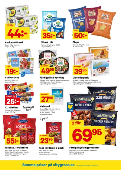 City Gross reklamblad i vecka 17 sida 9