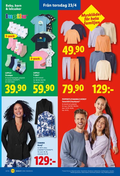 Lidl reklamblad i vecka 17 sida 22