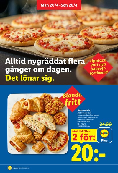 Lidl reklamblad i vecka 17 sida 4