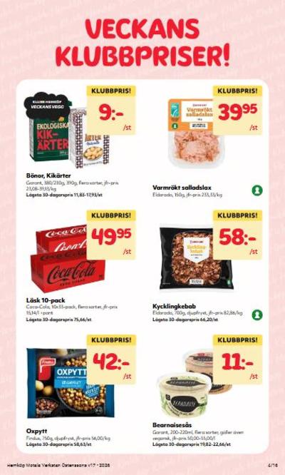 Hemköp reklamblad i vecka 17 sida 4