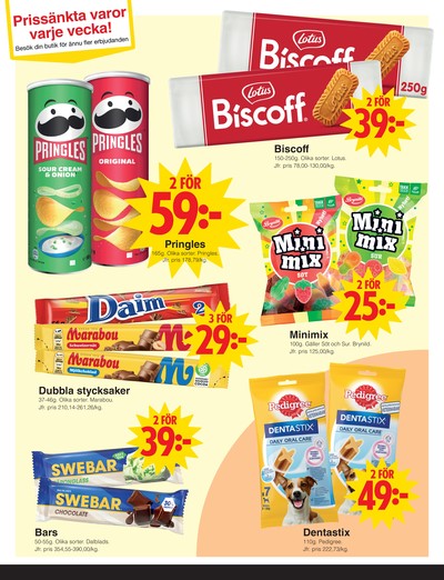 Matöppet reklamblad i vecka 17 sida 3