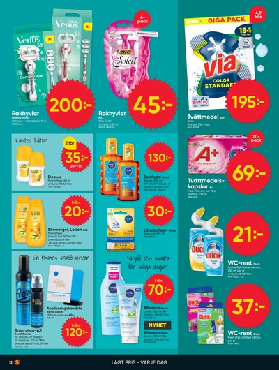 Dollarstore reklamblad i vecka 17 sida 12