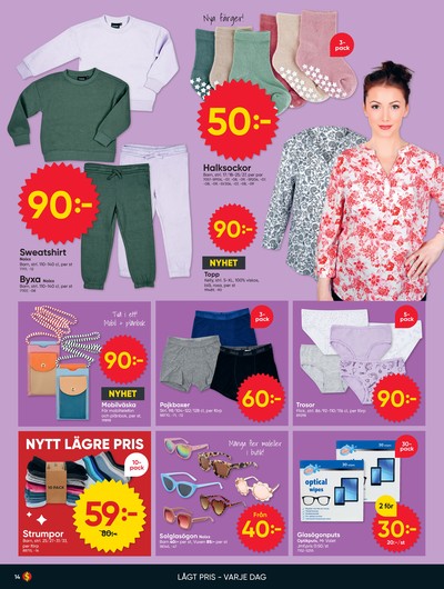 Dollarstore reklamblad i vecka 17 sida 14