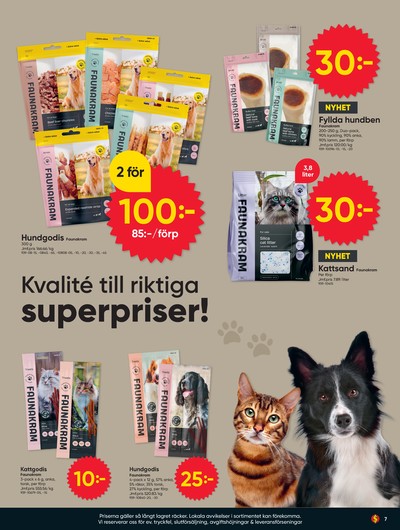 Dollarstore reklamblad i vecka 17 sida 7