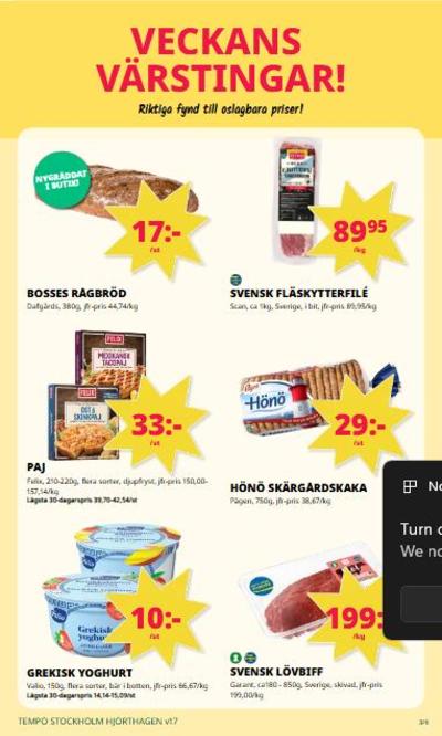Tempo reklamblad i vecka 17 sida 3
