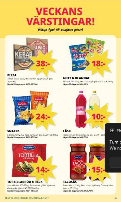 Tempo reklamblad i vecka 17 sida 4