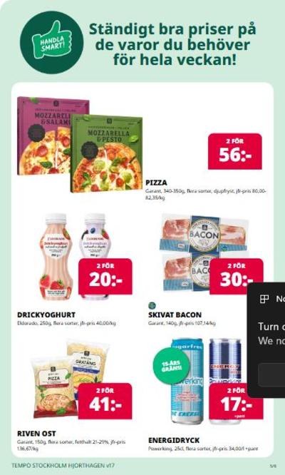 Tempo reklamblad i vecka 17 sida 5