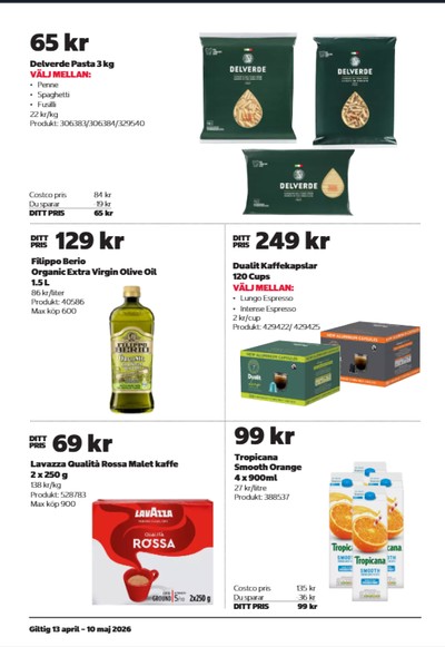 Costco reklamblad i vecka 18 sida 12