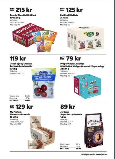 Costco reklamblad i vecka 18 sida 13