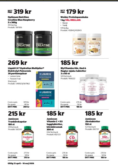 Costco reklamblad i vecka 18 sida 14